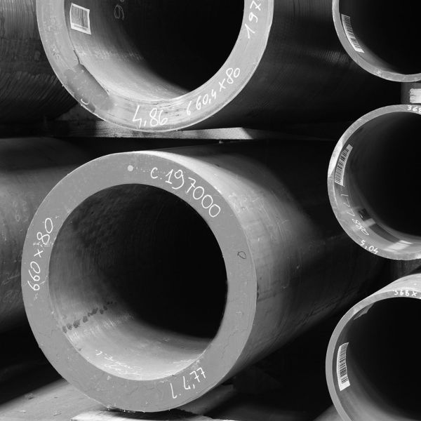 Hot rolled seamless steel pipes